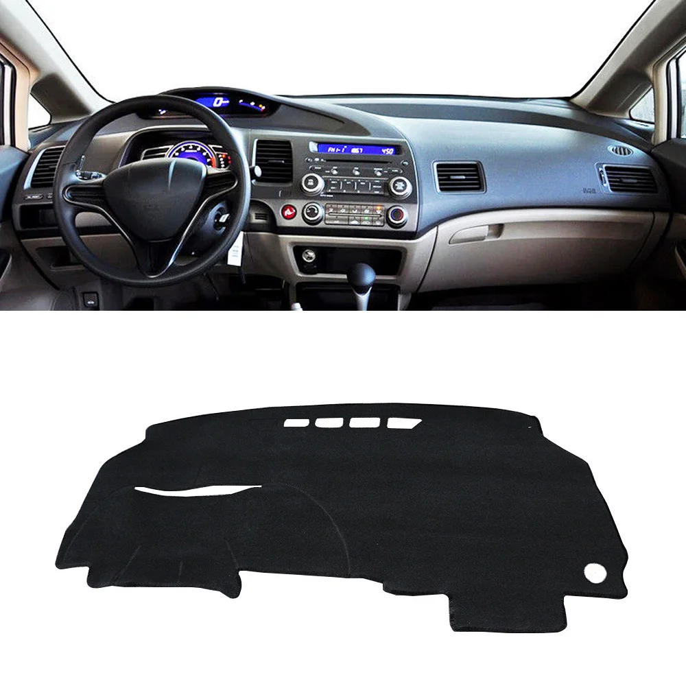 Для Honda Civic 4 двери седан 2006 2011 интерьер приборной панели крышки Dashmat Даш Мат Pad