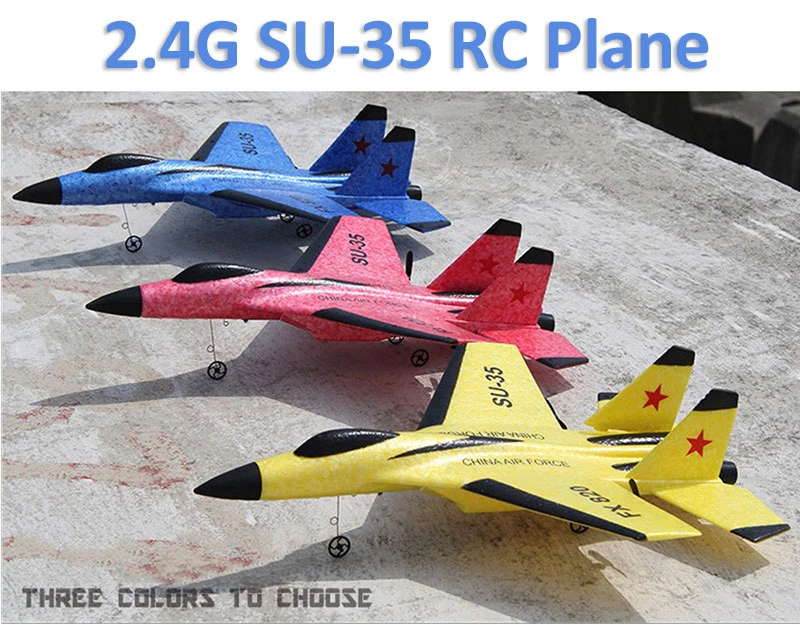 SU-35 радиоуправляемый самолет 2,4G Радиоуправляемый самолет Радиоуправляемый Самолет EPP пенопластовая электрическая уличная RTF радиоуправляемая модель квадрокоптера
