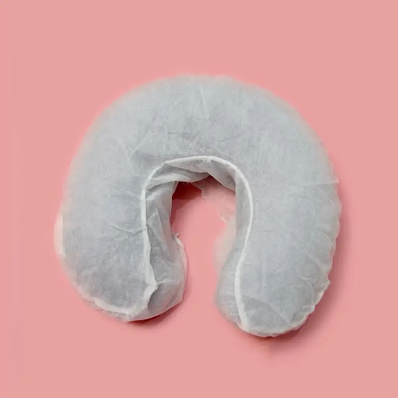 100 шт одноразовые чехлы на подголовник нетканые материалы u-образная Наволочка