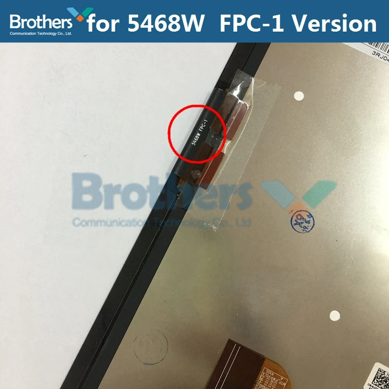 5468W FPC-1 version Планшетный ЖК-дисплей для Dell Venue 8 Pro, сенсорная панель, ЖК-сборка для Dell 8 Pro, ЖК-сенсорный экран, дигитайзер, 8 дюймов, черный, Бесплатные инструменты - Цвет: 5468W FPC-1 version