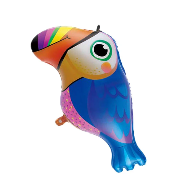 

1 Piece Jungle Animal Woodpecker Foil Balloons Bird Birthday Party Decorations Kids Anniversaire Baby Shower
