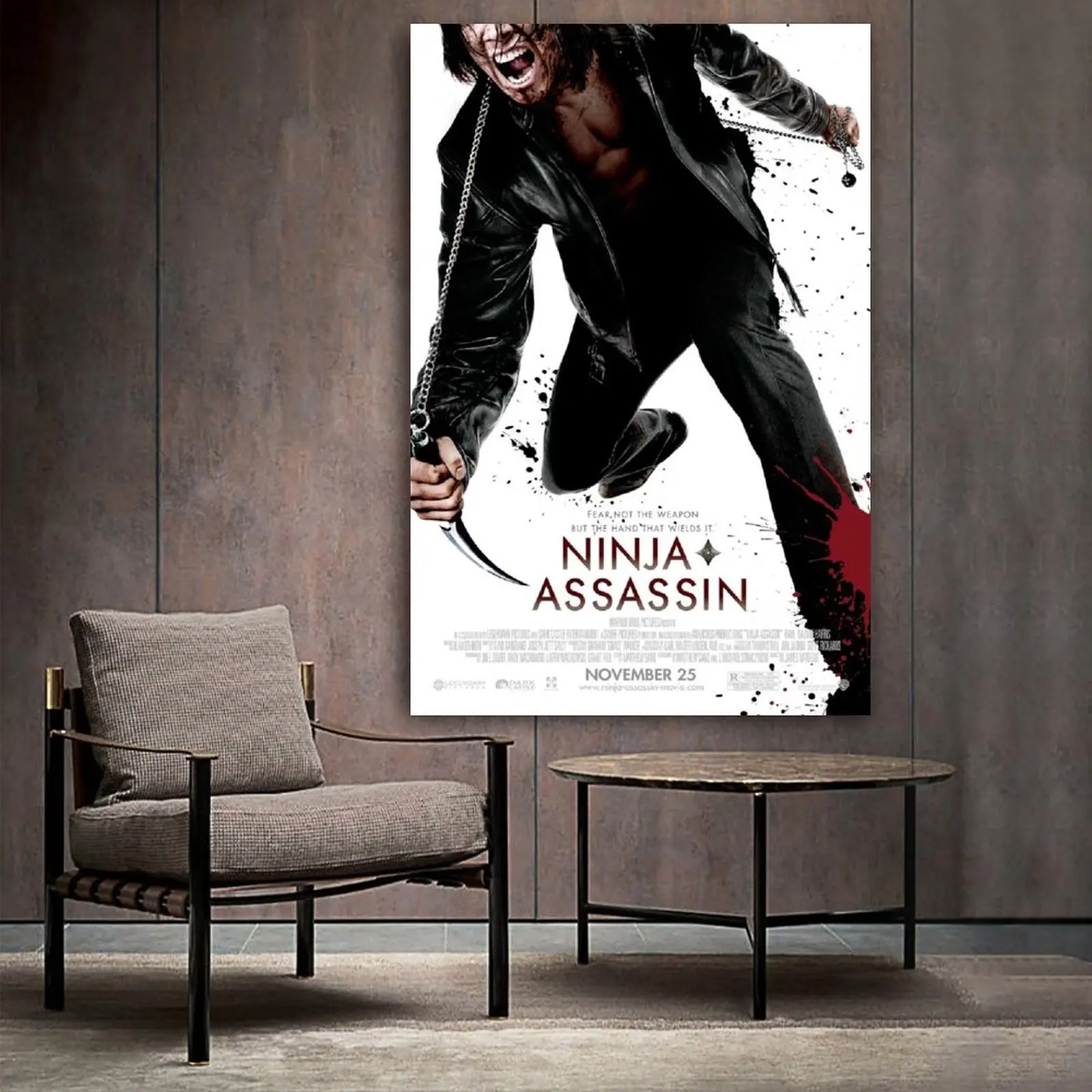 

Ninja Assassin Movie & TV Canvas Art Poster and Wall Art Picture Print Modern Family bedroom Decor Posters