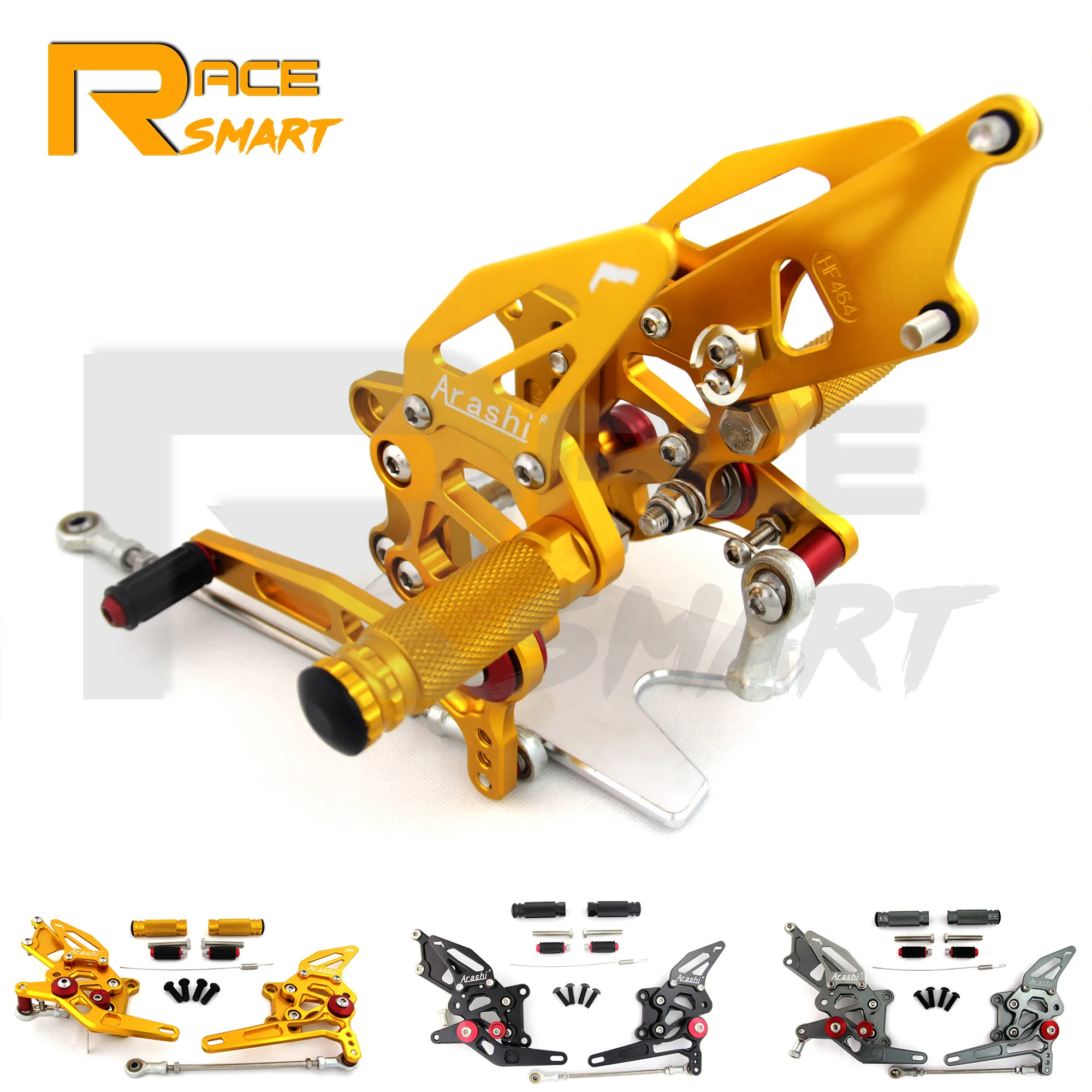 Для KAWASAKI EX250J SE 2008-2012 мотоциклетная CNC Регулируемая Задняя подставка для ног