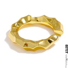 Eetit 100% 925 пробы Серебряная оболочка, клипса для ушей, текстурные металлические серьги, женские серьги без пирсинга, ювелирные изделия, серьги, Новинка