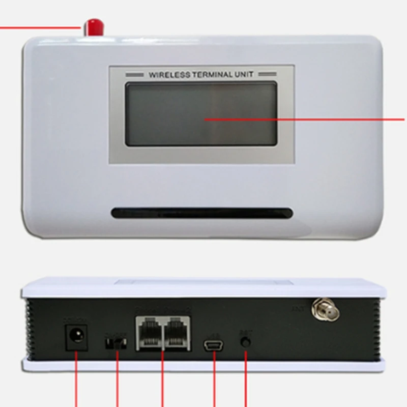 GSM 850/900/1800/1900 МГц фиксированный беспроводной терминал с ЖК-дисплеем поддержка