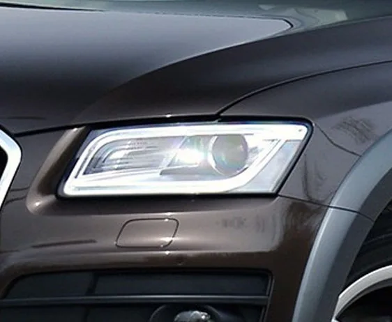 

Для Audi Q5 2014-2016 абажур для передней фары стеклянная крышка для объектива защитный чехол комплект для ремонта автомобильных фар прозрачная крышка