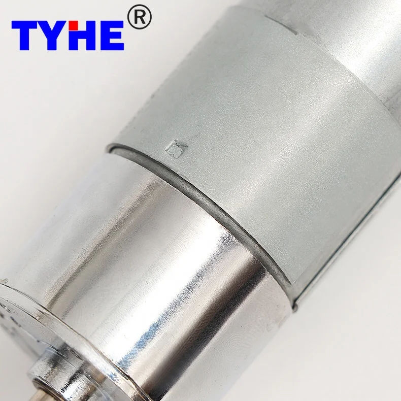 

Speed adjustable Diameter 37mm 12v 12volt electric dc zheng gear motor with pulley for vending machine