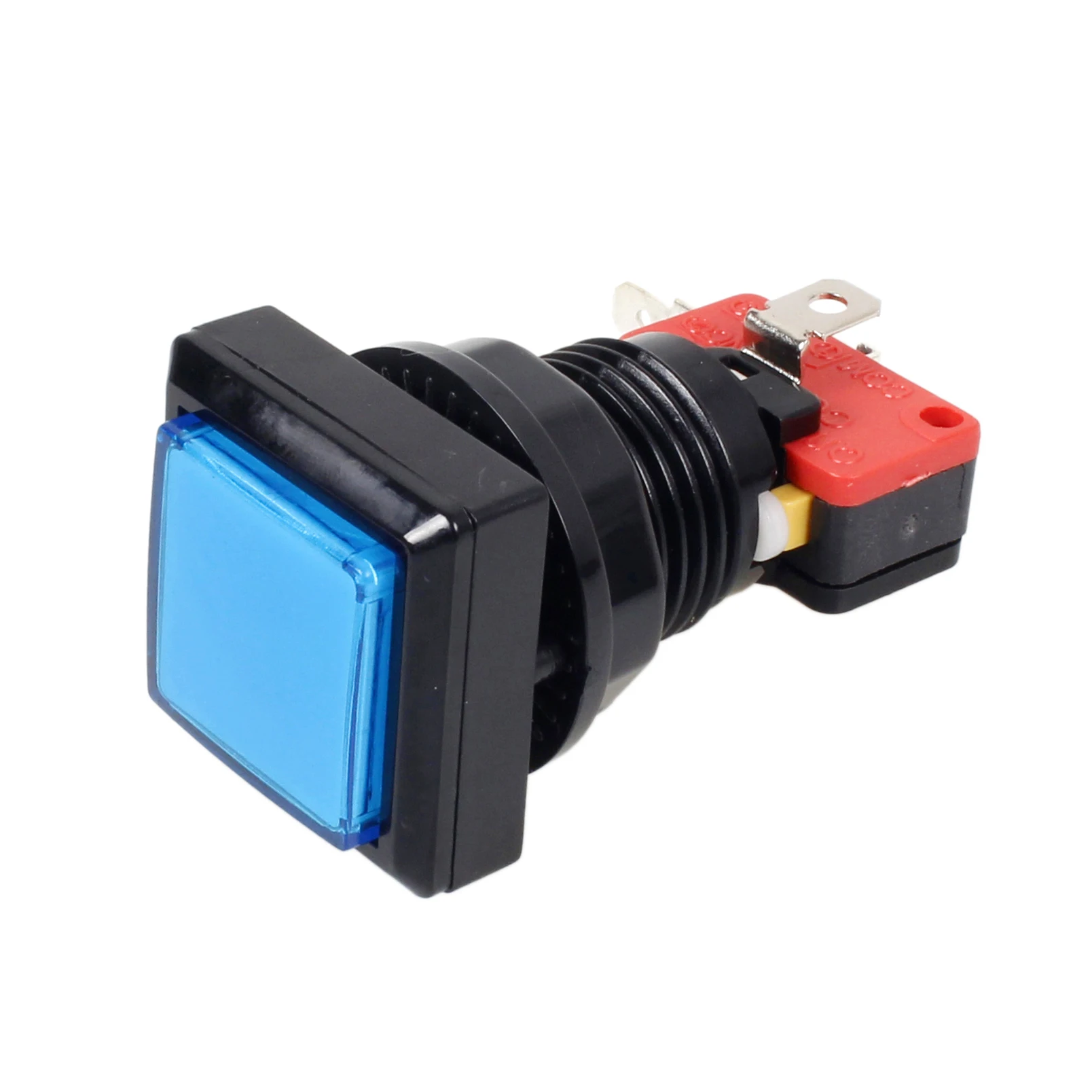 10x аркадная квадратная форма светодиодный кнопочный с подсветкой