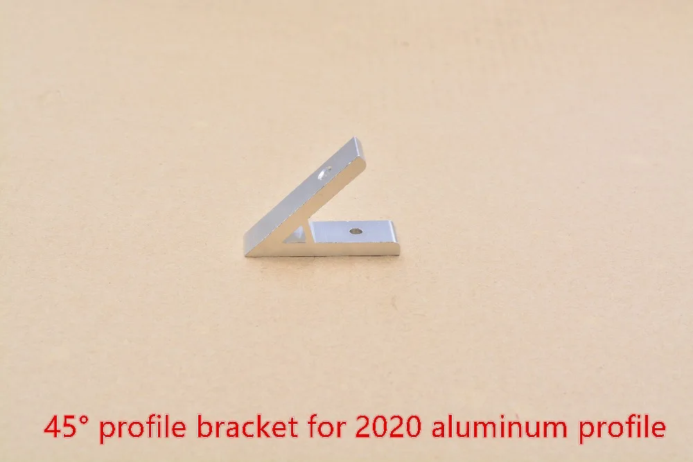 

adapting piece 45 degree inscribed corner bracket angle connection for 2020 aluminum profile 1pcs