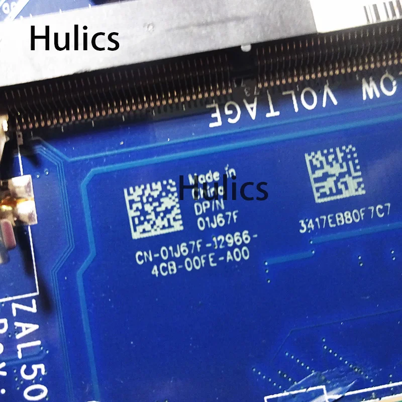 Материнская плата Hulics 1J67F 01J67F для ноутбука Dell Latitude 15 3550 |