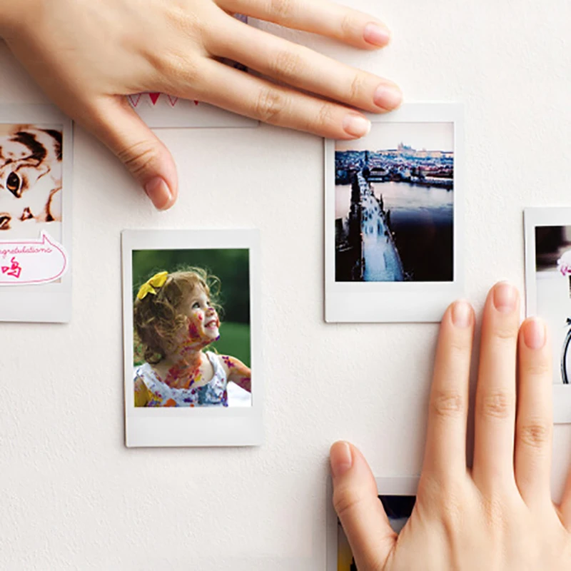 10-100 листов Fuji Fujifilm instax mini 9 пленок с белым краем 3 дюймовая широкая пленка для мгновенной камеры mini 8 9 7s 25 50s 90 фотобумага