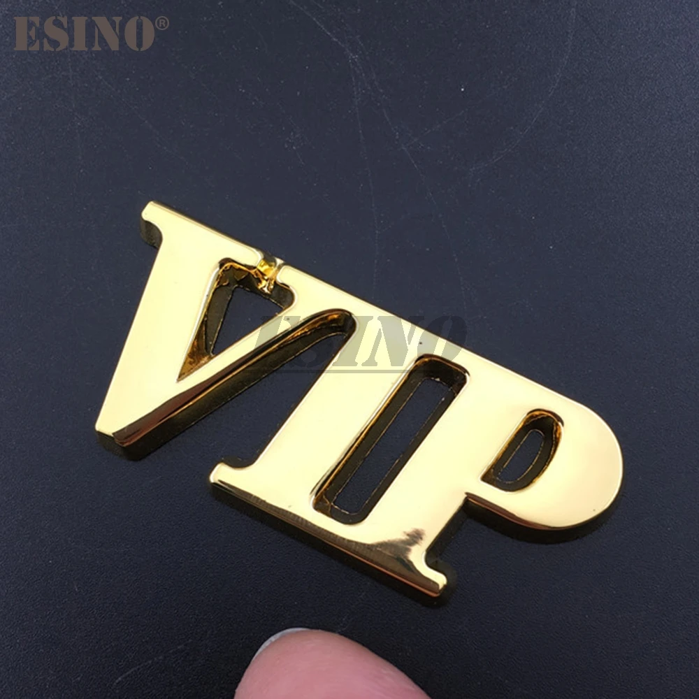 

3D VIP JDM стиль багажник автомобиля значок из цинкового сплава эмблема универсальный дизайн автомобильный задний кузов задняя дверь аксессуары клейкий значок