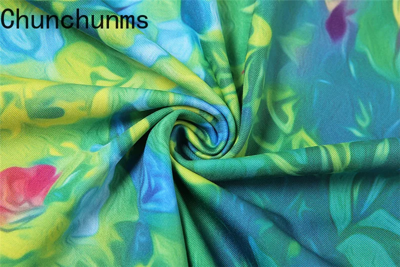 

Summer Green Printing Dress High Cut Hollow Out One Shoulder Sleeveless Bandage Club Party Night Outwear Sexy Dresses