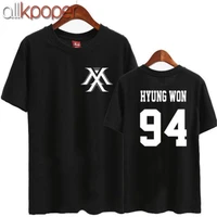 allkpoper kpop fashion monsta x in style t shirt minhyuk tee unisex cotton im kihyun wonho tshirt plus size