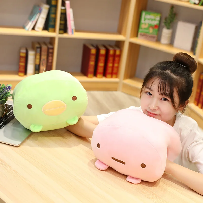 1 шт. 30*20 см милый уголок био плюшевая мягкая подушка теплый носовой платок