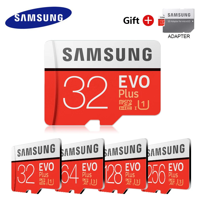 samsung EVO 32 Гб 64 Гб 128 ГБ SDHC mini Carte Memoire C10 64 Гб SDXC U3 картао SD безопасный для смартфонов флэш-накопитель