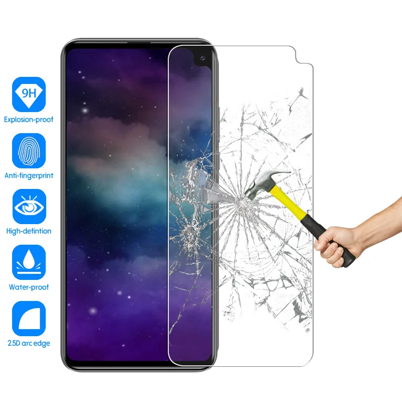 Фото Закаленное стекло DyGod для Cubot Max 2 6 8 дюйма переднее защитная пленка экрана Закаленное стекло DyGod для Cubot Max 2 6 8 дюйма переднее защитная пленка экрана