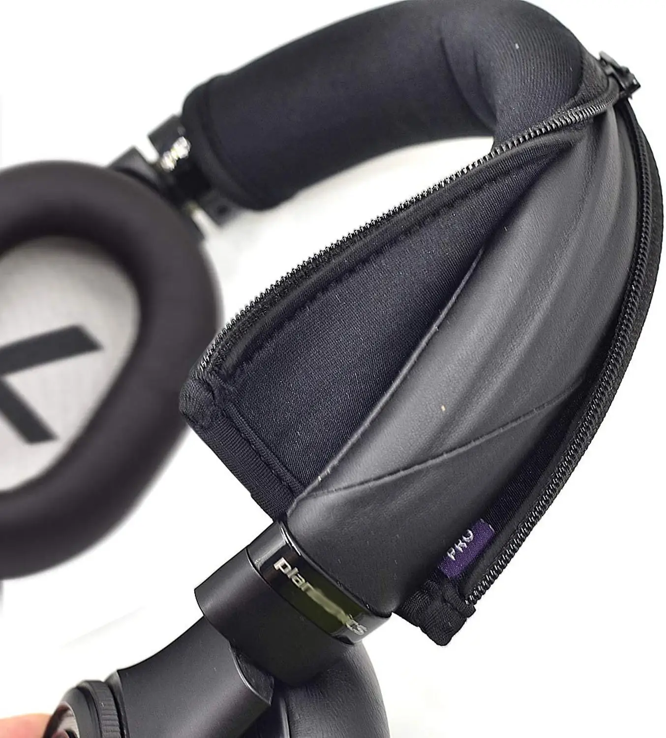Защитная повязка на голову для наушников Plantronics Backbeat Pro 2 черного цвета