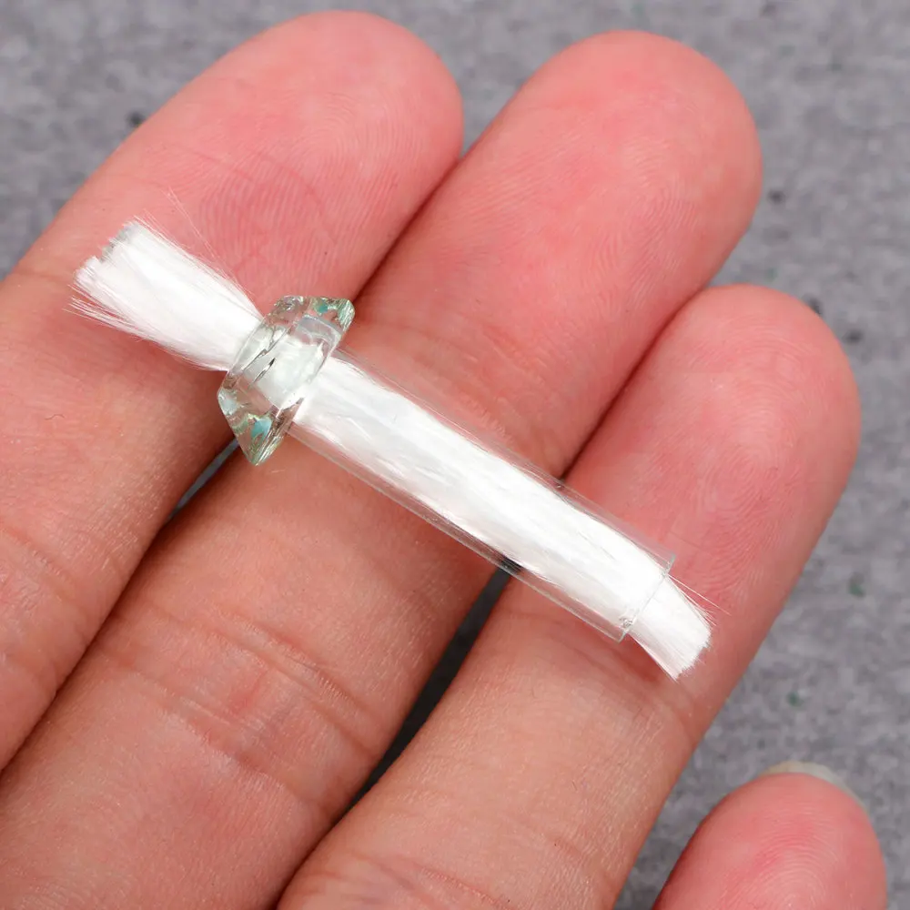 

20pcs Glass Wick for Fiber Wick Torch Wick for Lanterns Lights Oil Lamps