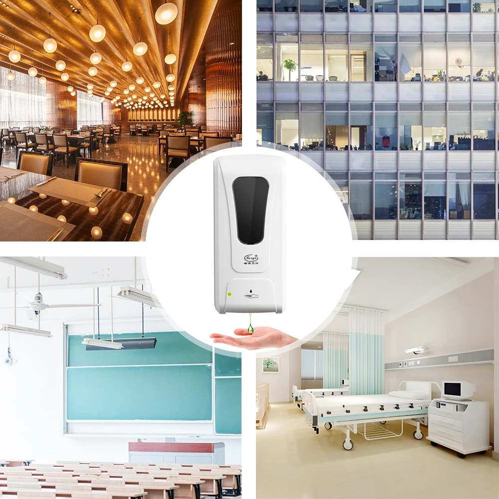 1000 мл бесконтактная машина для мыла рук в ванной комнате настенное