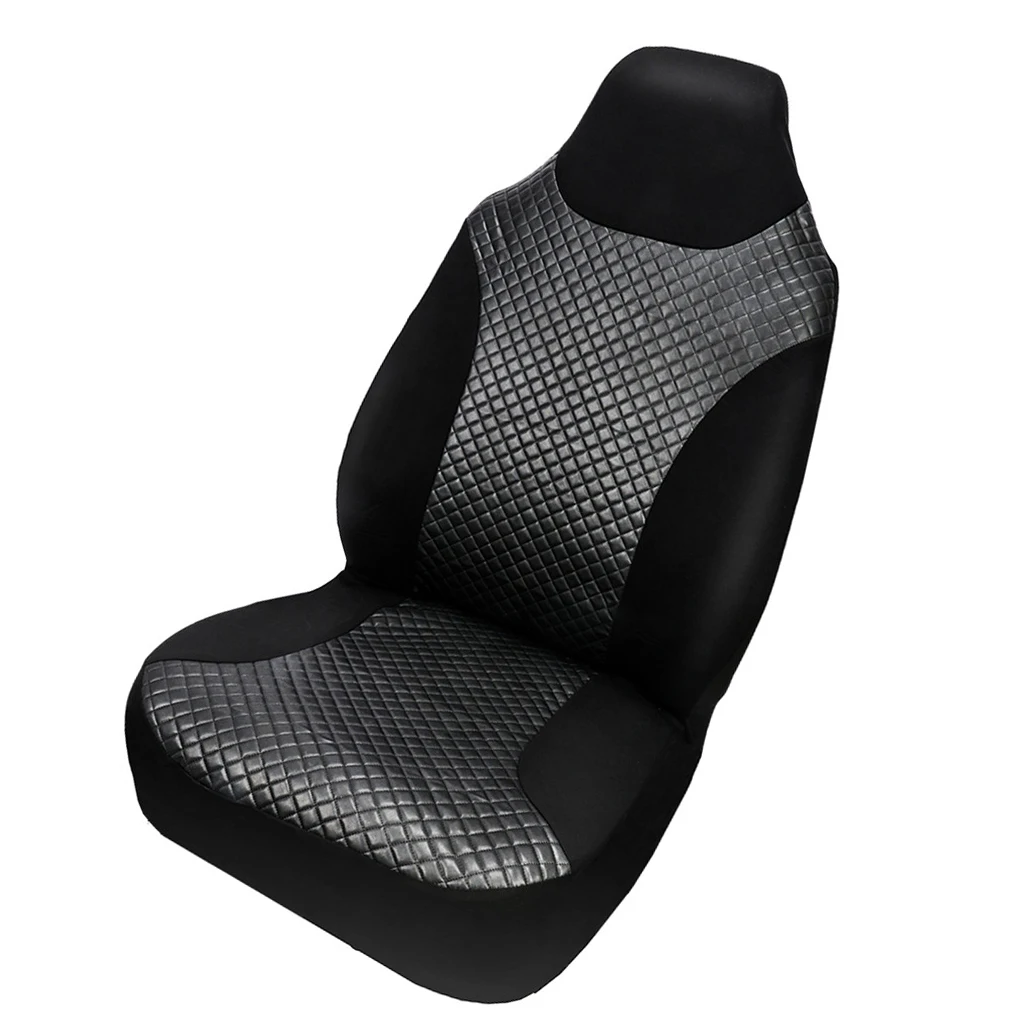 

Front Seat Cover Breathable Nonslip Seat Protector With a Pocket on the Back