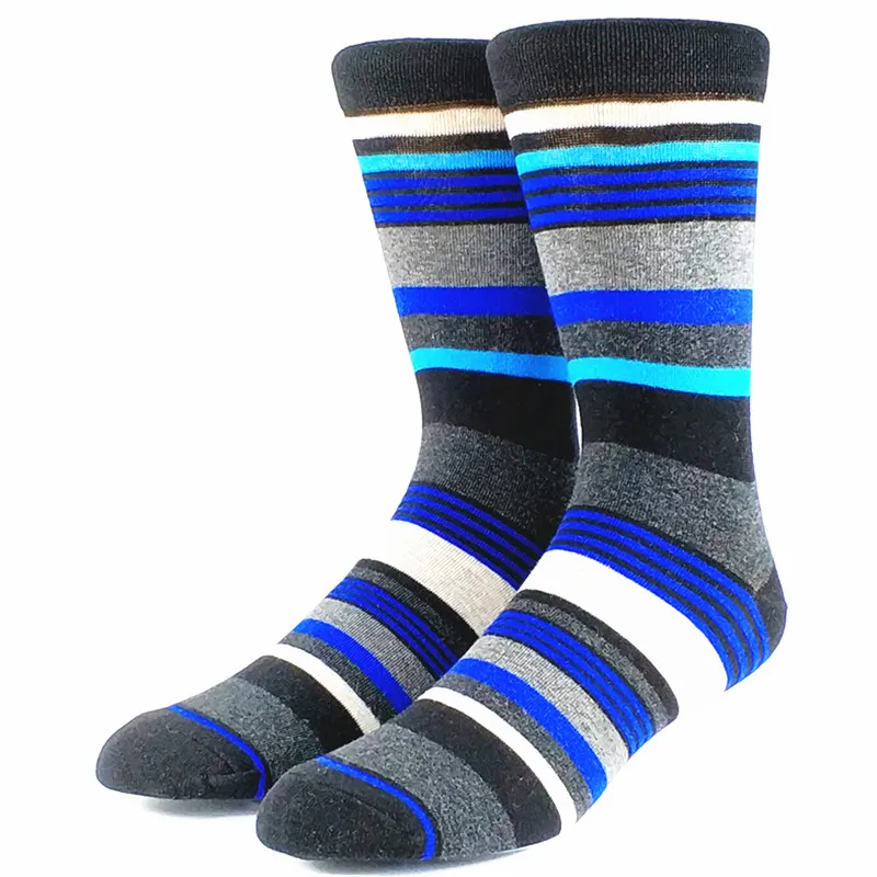 Комплект мужских цветных полосатых носков 2 пары|socks usa|usa sockssocks sock |