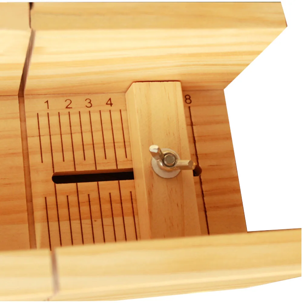 Planer-cortador de jab&oacute;n biselador hecho a mano ajustable, aparato con escala, herramientas para hacer velas, pan preciso, bricolaje, multifuncional-5
