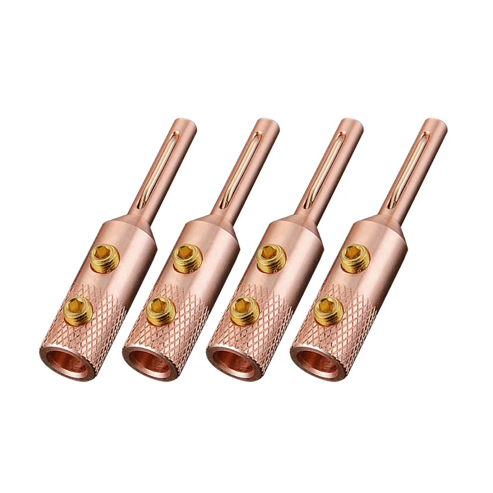 

Viborg VB401100% Pure Copper Banana plug speaker cable DIY