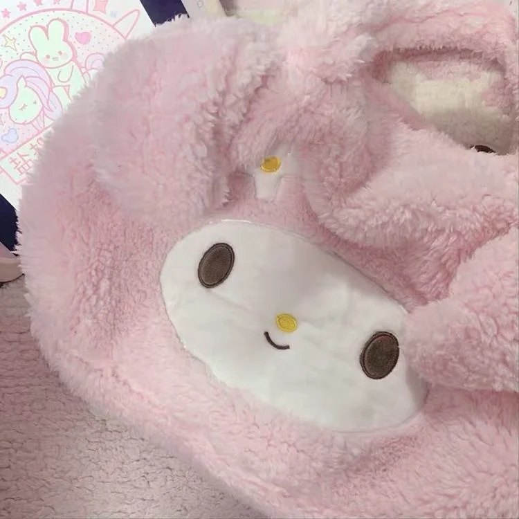 Мой мелоокрашенный Kuromied Hello Kittyed большой мультяшный розовый повседневный тоут