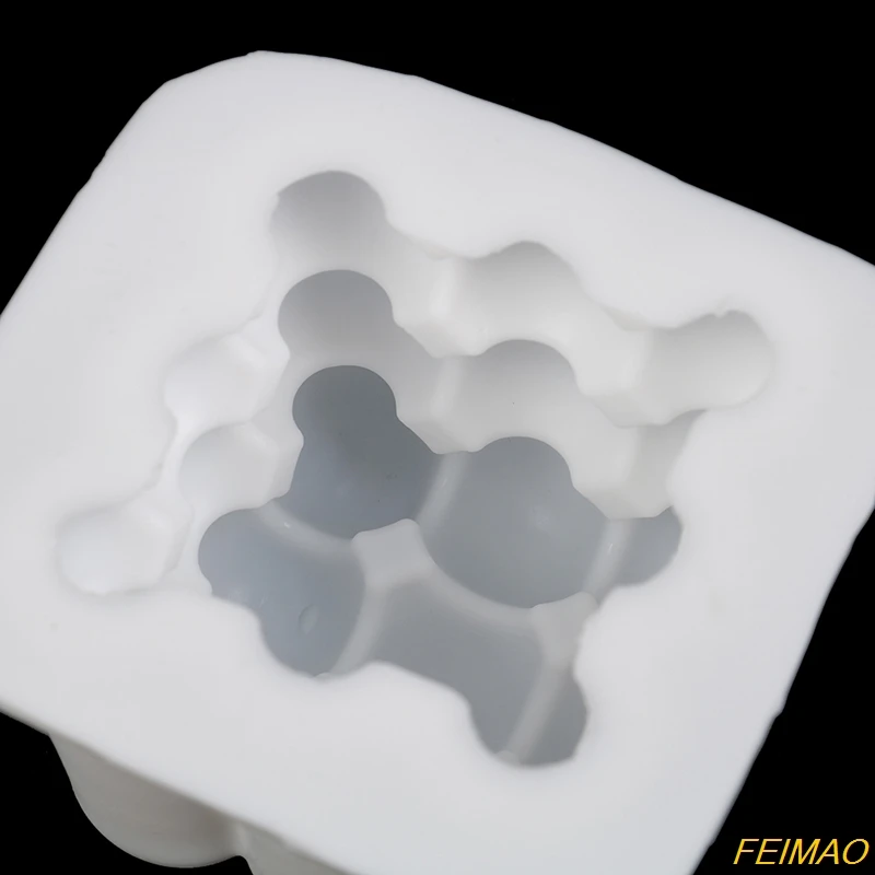 

DIY Candles Mould wax Candles mold Plaster Candle 3d Silicone Mold Hand-made Wax Soap Molds 1pcs