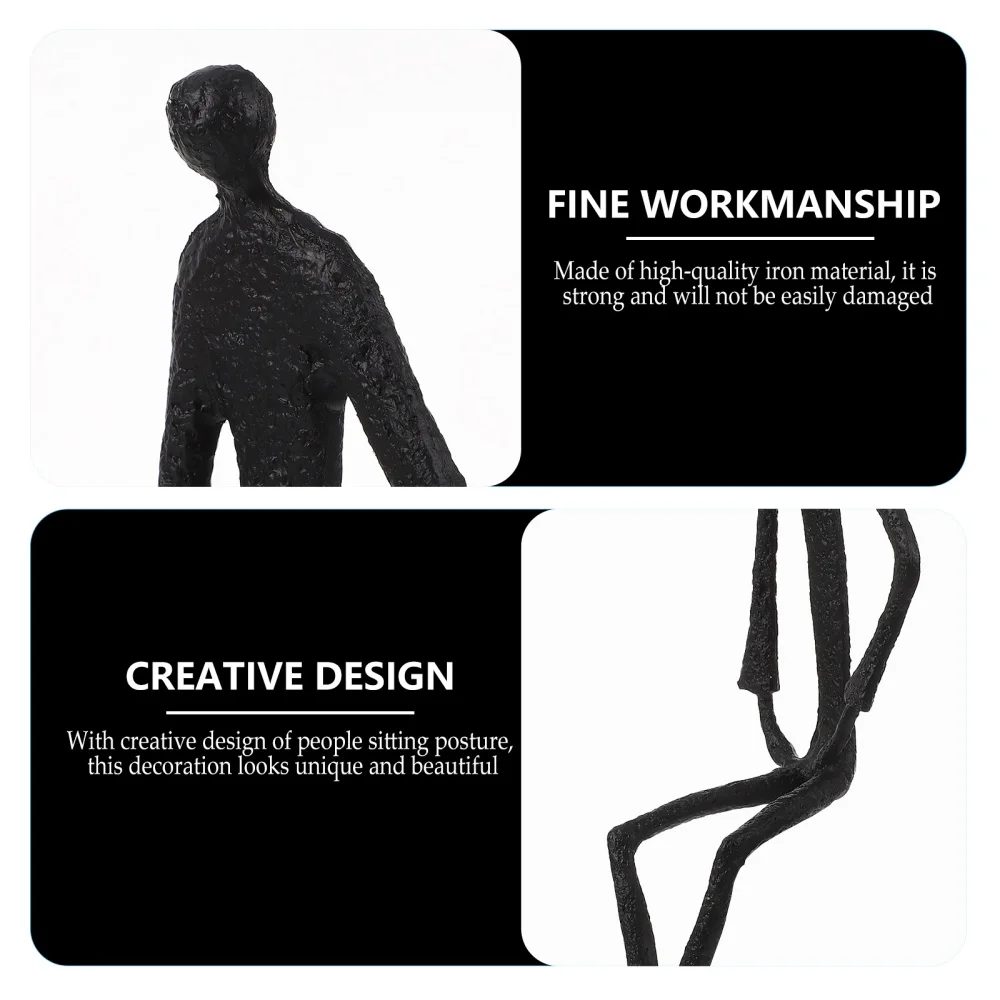 

Art Iron Sculpture Office Ornament Home Decoration Beautiful Desktop Adornment