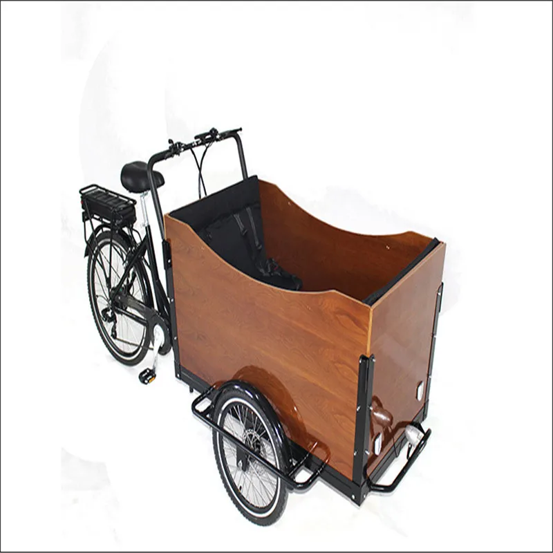 Электрический трицикл 3 колесный Грузовой Велосипед грузовой велосипед/грузовой