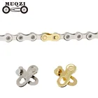 MUQZI велосипедные недостающие звенья многоразовые 12-скоростные цепные соединительные стыки MTB цепь для дорожного велосипеда быстрое звено