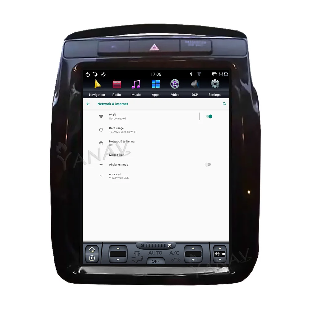 Автомагнитола 2 Din на Android для Volkswagen Touareg 2010-2017 GPS-навигация стереоприемник с Carplay