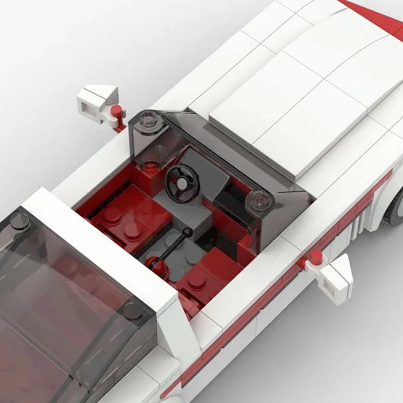 

MOC City Roadster Car Bricks High-Tech Building Blocks DIY Model Assembly Construction Educational Toys For Boys Gift 564PCS