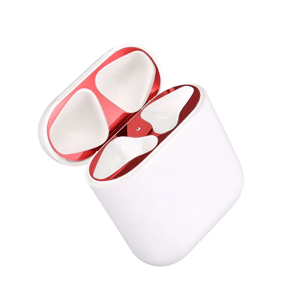 

Metal Dust Guard Protection Sticker Airpods Case Cover Accessory Set Skin Protecting Airpods From Iron Shavings For Apple Charms