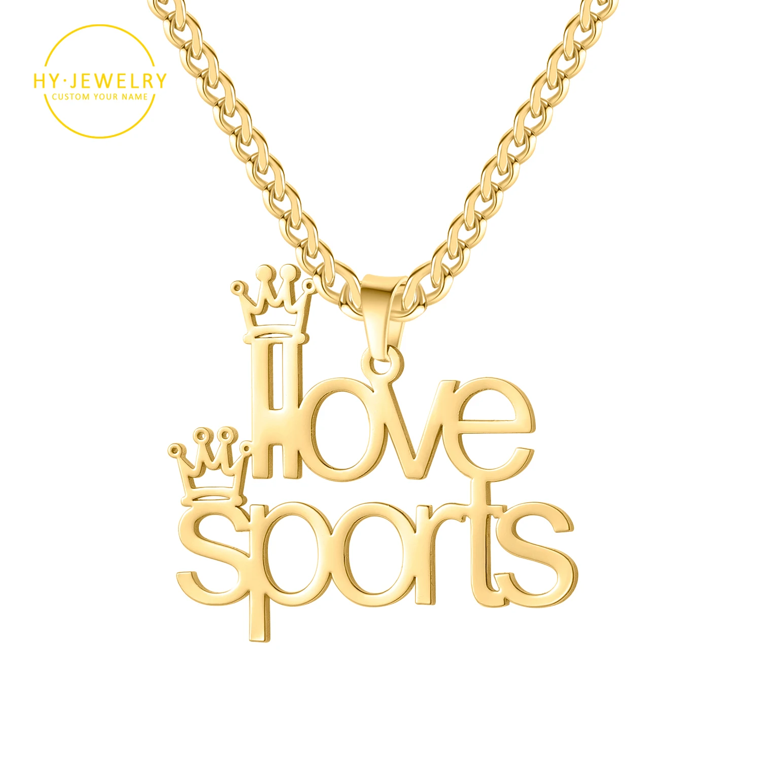 

Custom Name Necklace Customized Initial Names Necklace Queen Name Necklace For Girlfriend 18kGold Plated Stainless Steel Jewelry