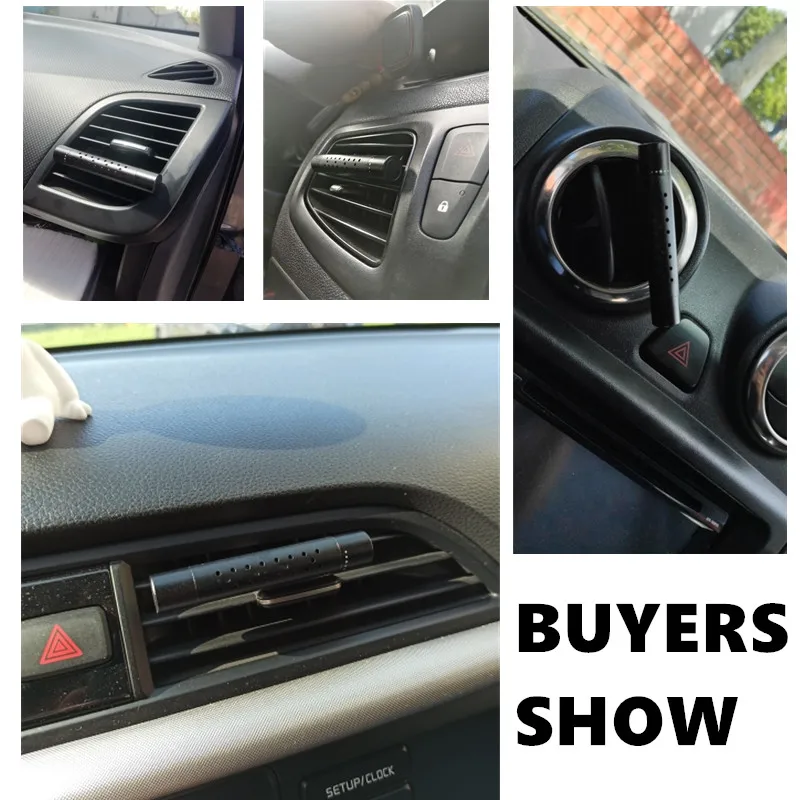 Автомобильный выход воздуха ароматерапия с парфюмом палка однотонным