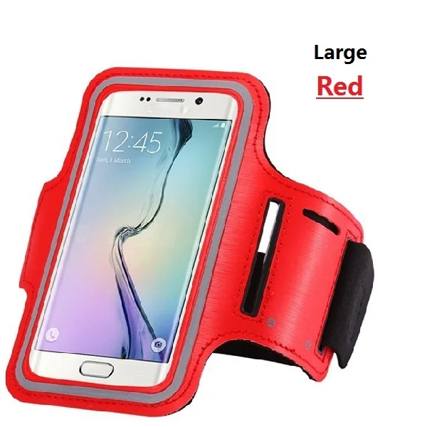 Red-Large Ручная сумка для чехол для телефона пояс чехол для Xiaomi Redmi Note 5 6 7 Pro 6A 7A чехол для samsung A6 A8 плюс A7 A9 A3 A5 чехол - Цвет: Red-Large