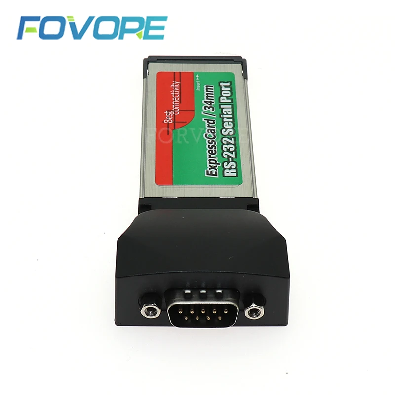 RS232 DB9 последовательный I/O порт для PCMCIA Экспресс карты 34 мм адаптер ноутбука ПК