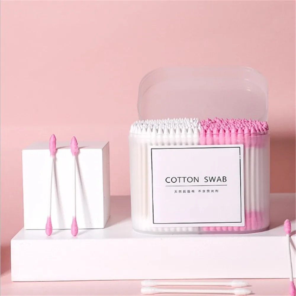 Бытовой в штучной упаковке одноразовые ватным тампоном с круглым носком тонкая