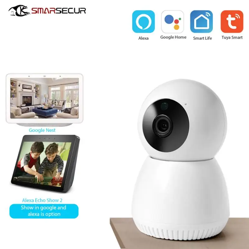 Беспроводная интеллектуальная ip камера 1080P WiFi домашняя наблюдения ИК монитор