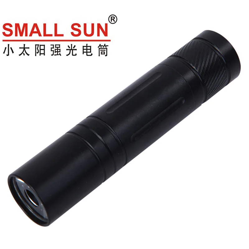 

SMALL SUN Stylish simplicity pocket mini super powerful led keychain flashlight penlight AA Battery camping For Hunting