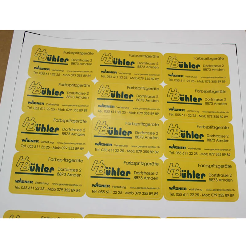 Наклейка для флаконов с жидкостью 10 мл заводская цена | Канцтовары офиса и дома