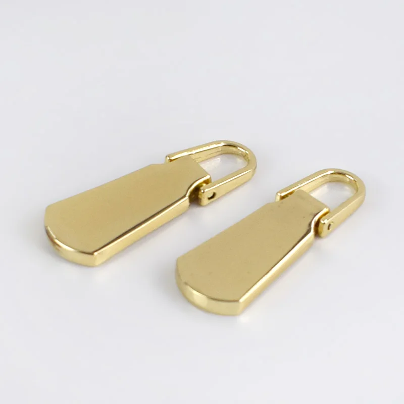 LightGold 5 шт. съемные 5# металлические пуллеры на молнии для ползунков на молнии, комплекты для ремонта молний на молнии, язычки для рукоделия, аксессуары для шитья ZT101 - Цвет: LightGold