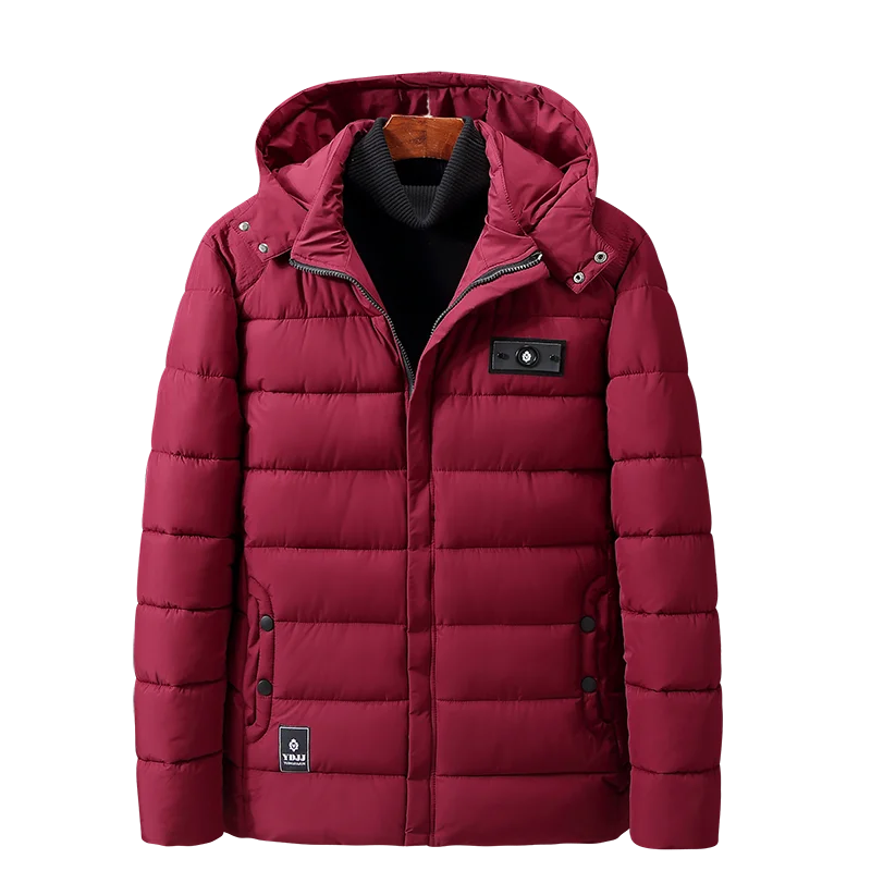 

Plus Size 9XL-4XL Thick Padded Parka Men Winter Jacket New Fashion Hooded Coat Multi-pocket Warm Outerwear Male Casual Clothing