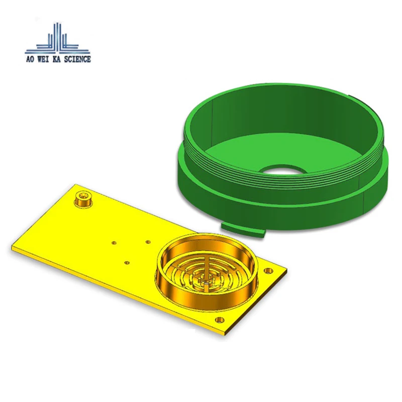 Обработка на станке с ЧПУ из алюминиевого сплава ABS тефлоновый peek нейлоновый POM