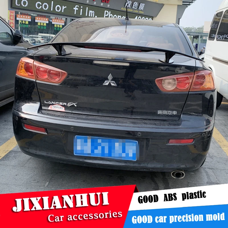 Спойлер для Mitsubishi Lancer LACCER 2006-2016 спойлер из АБС-пластика заднего крыла автомобиля