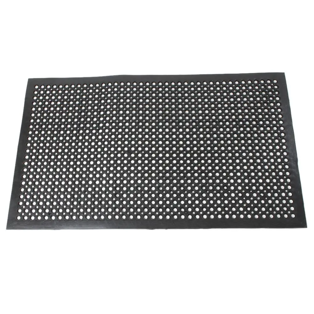 

Bar Kitchen Anti-Fatigue Wet Area Drainage Rubber Floor Mat Odorless Hollowed Out Shock Absorbent Safe Non Slip Mat 150*90cm