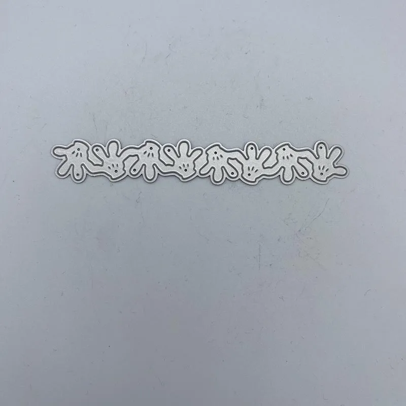 

Metal Cutting Dies Hand in hand Scrapbook Paper Craft Decoration Dies Stencil For Album Card Making Knife Punch New Dies